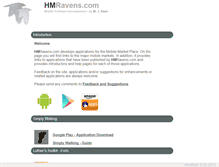 Tablet Screenshot of hmravens.com